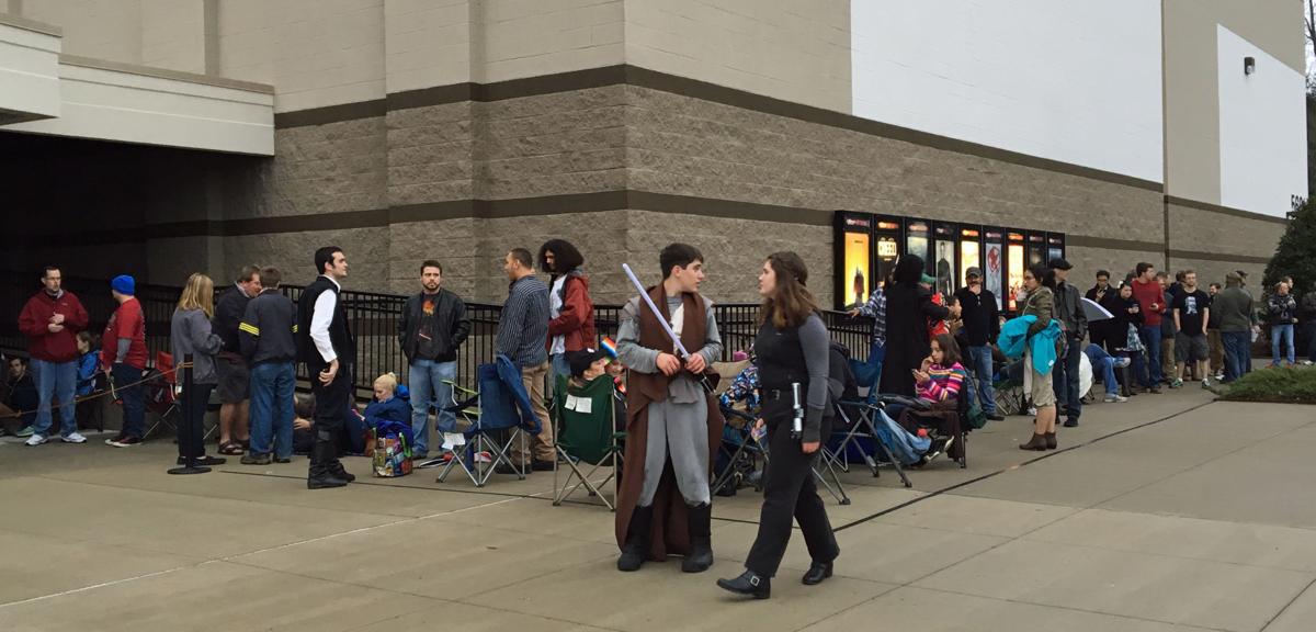'Star Wars' fans already in line at WinstonSalem theater