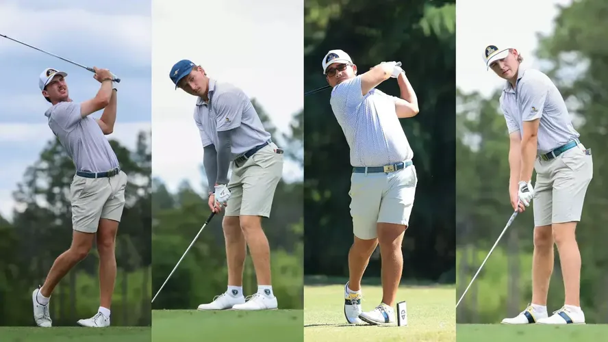 Four from Men’s Golf Named GCAA All-America Scholars