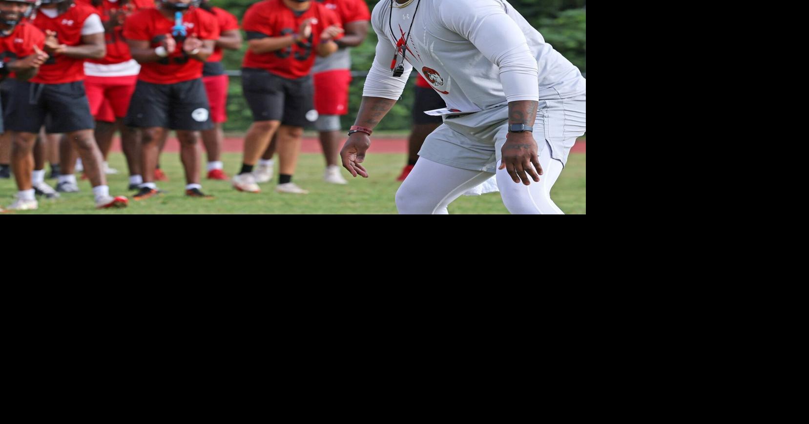Winston-Salem State's first day of football practice, see the photos