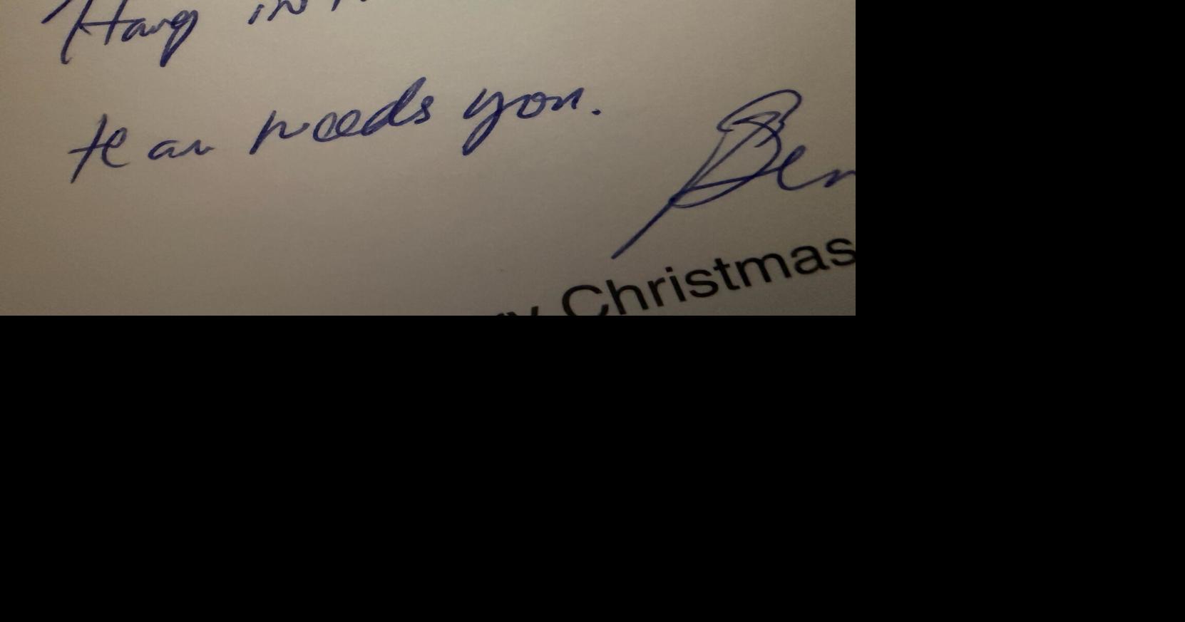 Ben Holden note