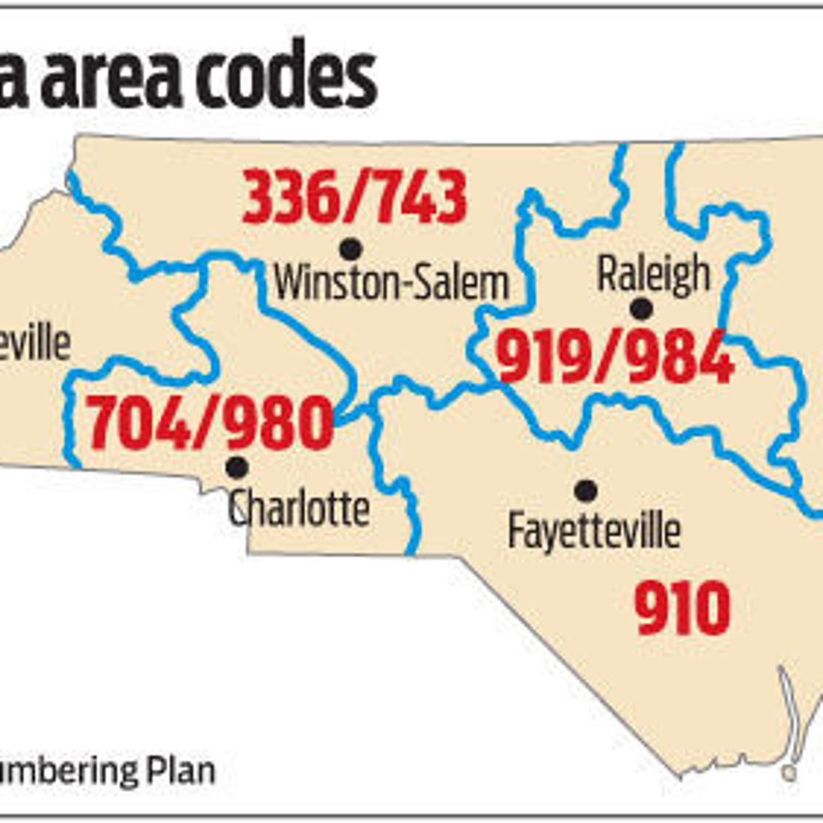 New 743 Area Code In Triad Will Be Required To Dial Starting On Saturday |  Local News | Journalnow.com New 743 Area Code In Triad Will Be Required To Dial Starting On Saturday |  Local News | Journalnow.com
