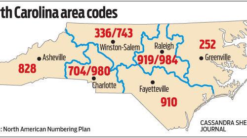Where Is 828 Area Code : Fact Friday 1 History Of The 704 Area Code 704 ...