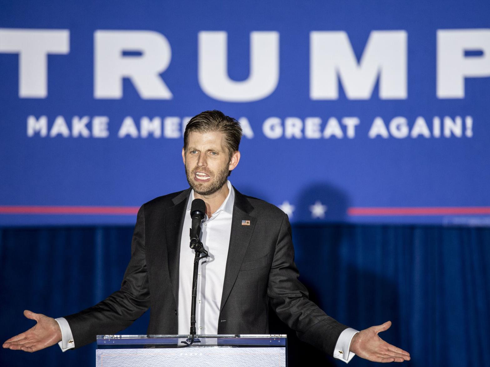 Eric Trump Campaigns In Guilford County For His Father President Donald Trump Elections Journalnow Com
