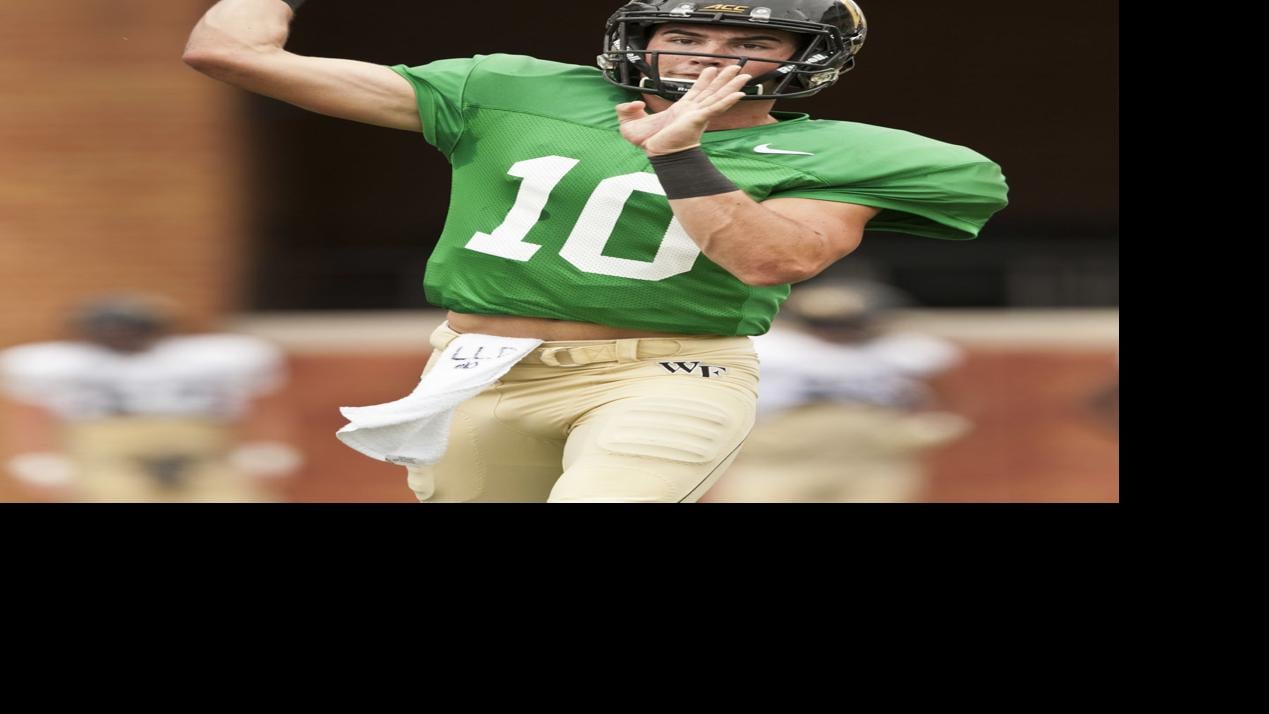 Sam Hartman appears to be in line to be Wake Forest's starting QB WFU