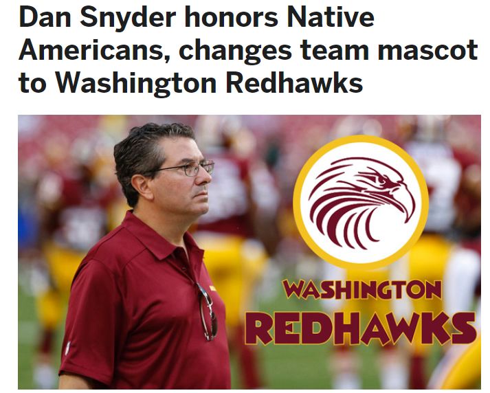 Activist group behind Washington Redhawks fake news stories