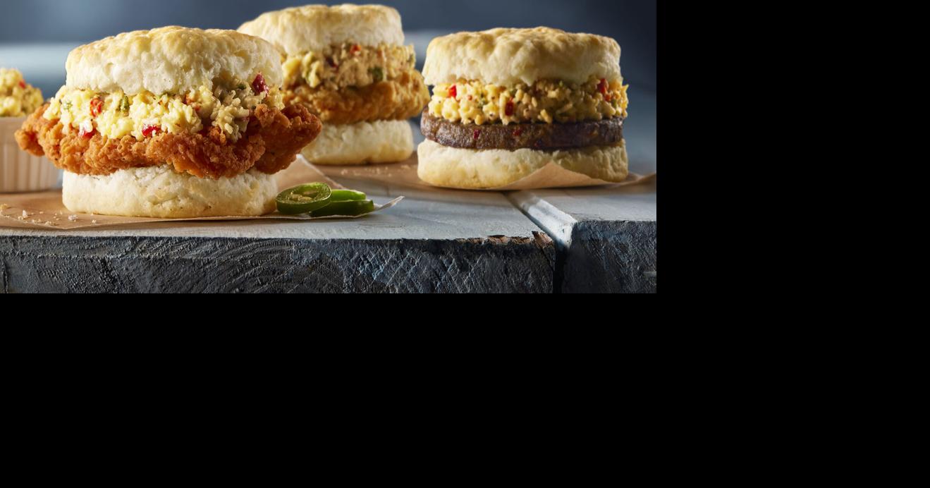 Biscuitville using local Red Clay Gourmet pimento cheese on its biscuits