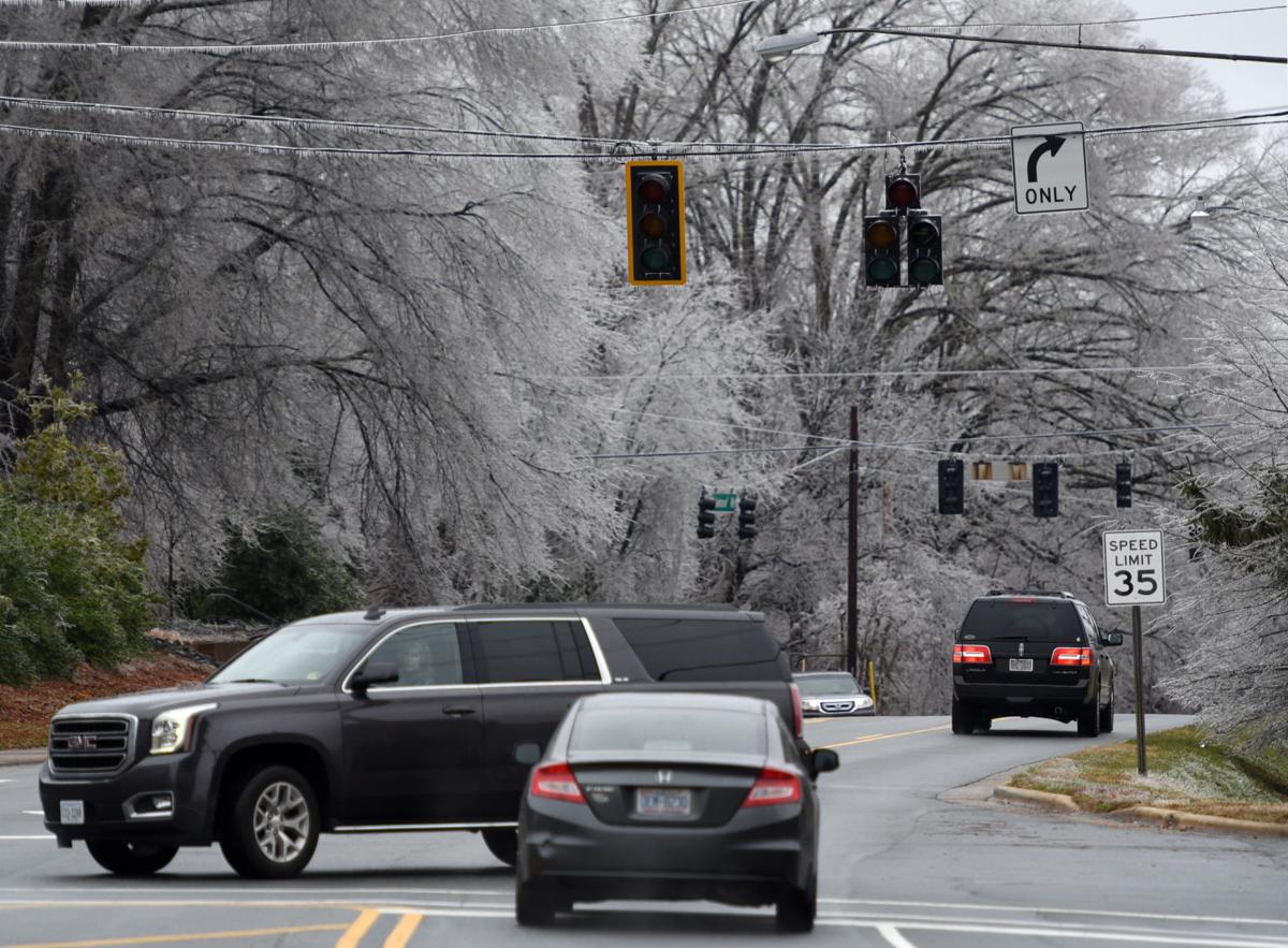 Ice Storm Leads To Power Outages Two Hour Delay For Winston Salem Forsyth County Schools Local News Journalnow Com