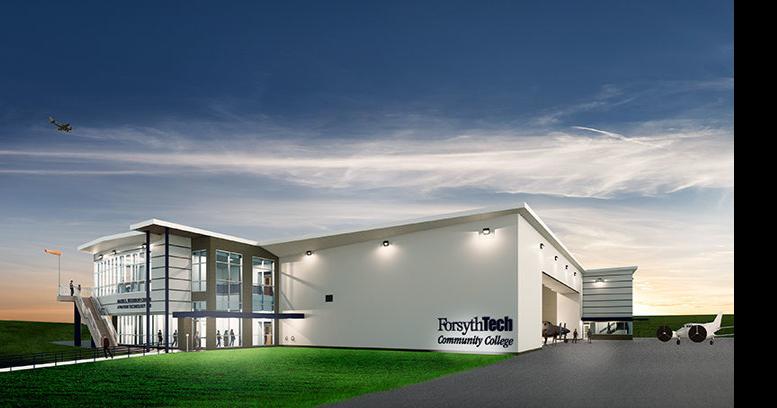 Forsyth Tech is ready for its new aviation center to lift off