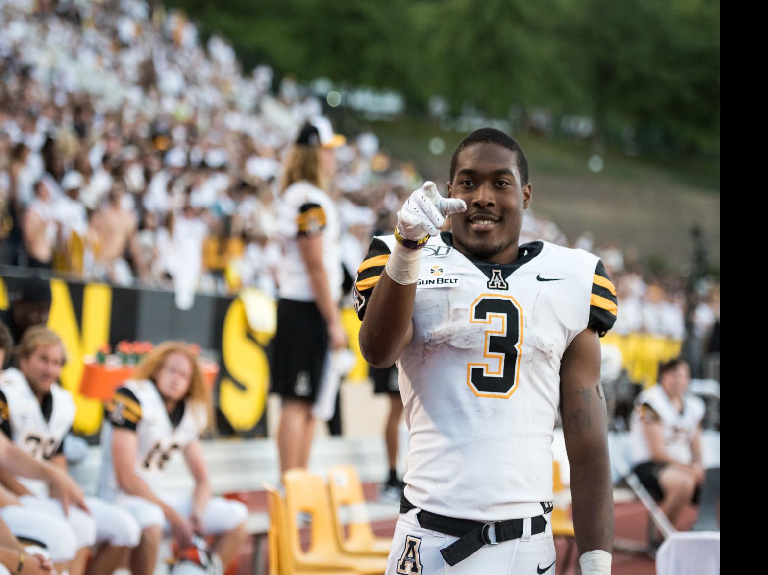 App Trail Two Years Ago Darrynton Evans Wanted To Help App State