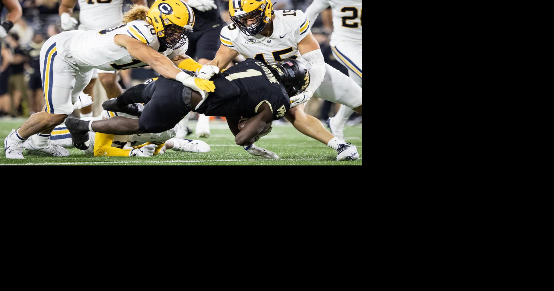 Wake Forest falls to California, 46-36, in football