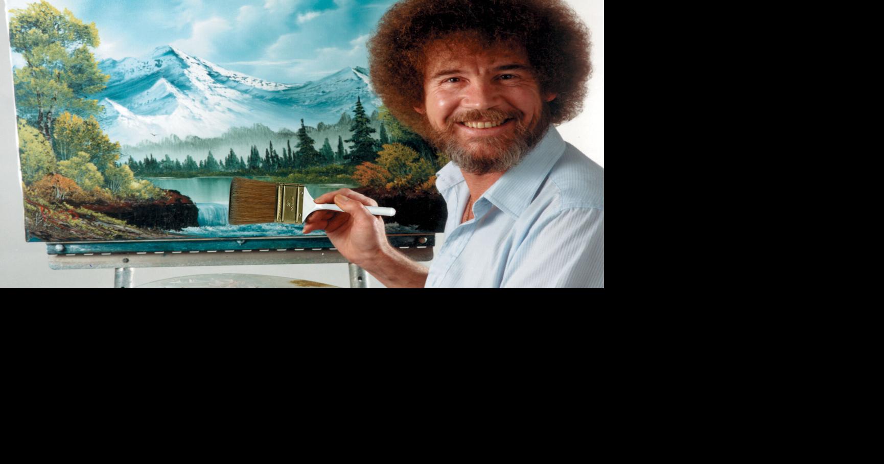 Bob Ross paintings to be auctioned to support public TV