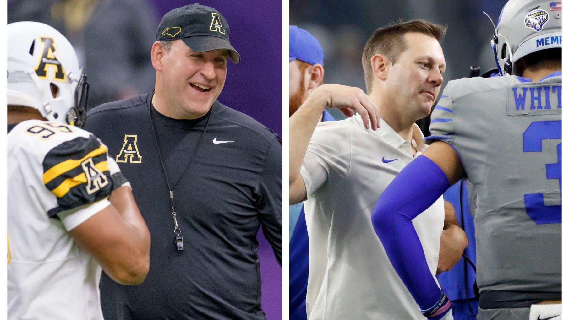 App State Memphis Arkansas And Their First Time Fbs Head Coaches