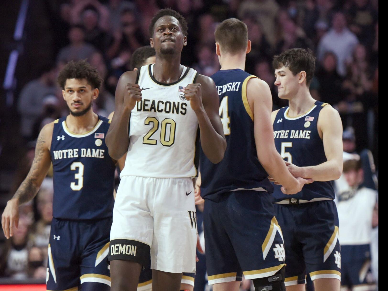 PHOTOS: Wake Forest beats Notre Dame, 79-74 | Mens ...