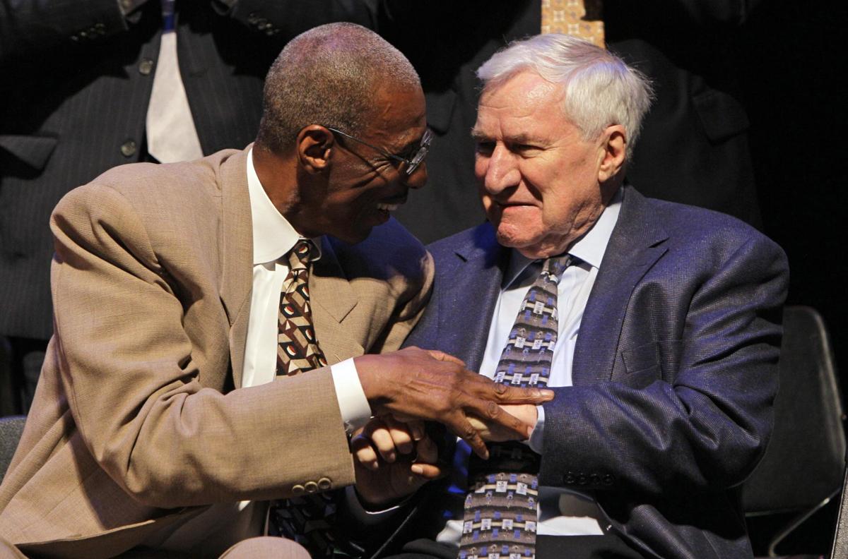 Sweet Memories Michael Jordan S Kiss On Dean Smith S Head Local