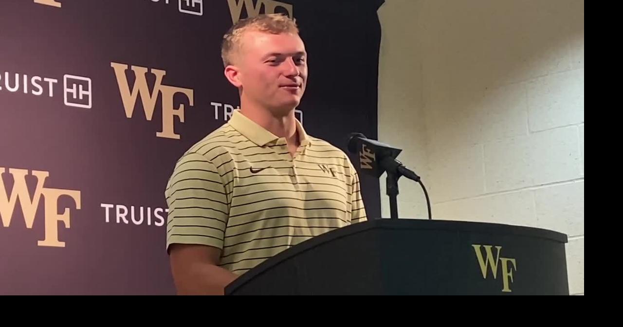 Mitch Griffis won his first start for Wake Forest