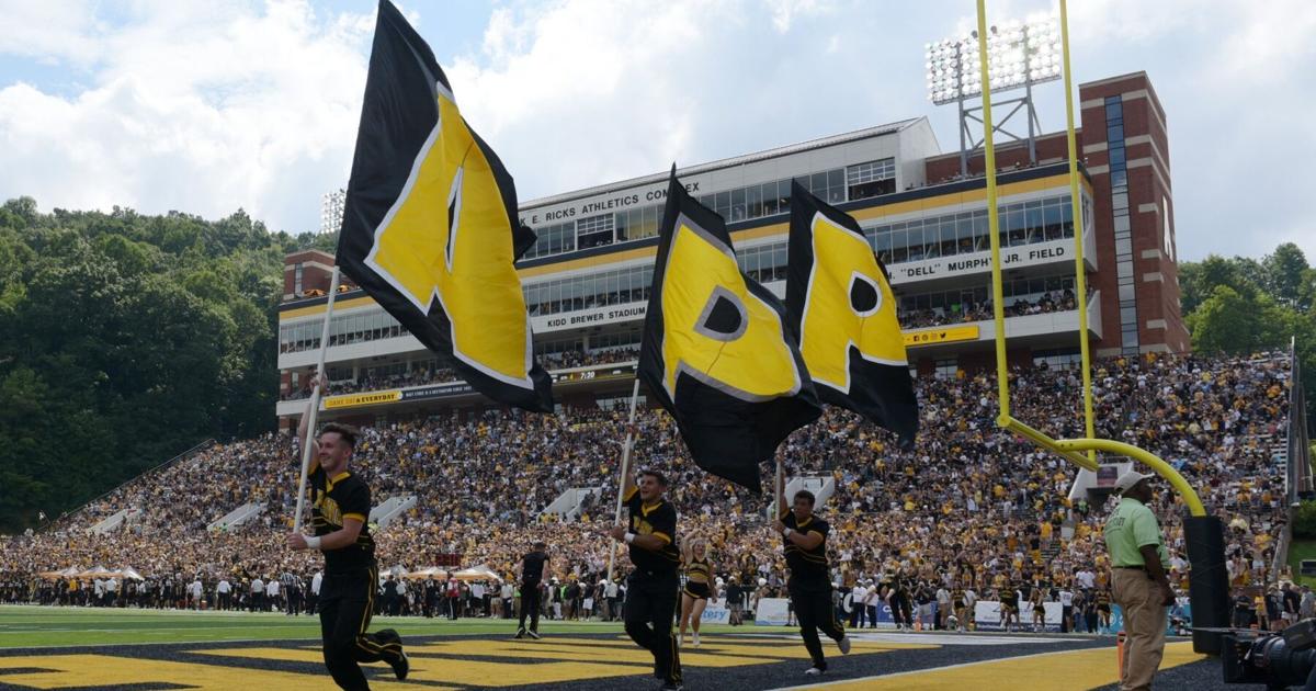 App State Letters Here's a look at App State preparing for ESPN's College GameDay broadcast