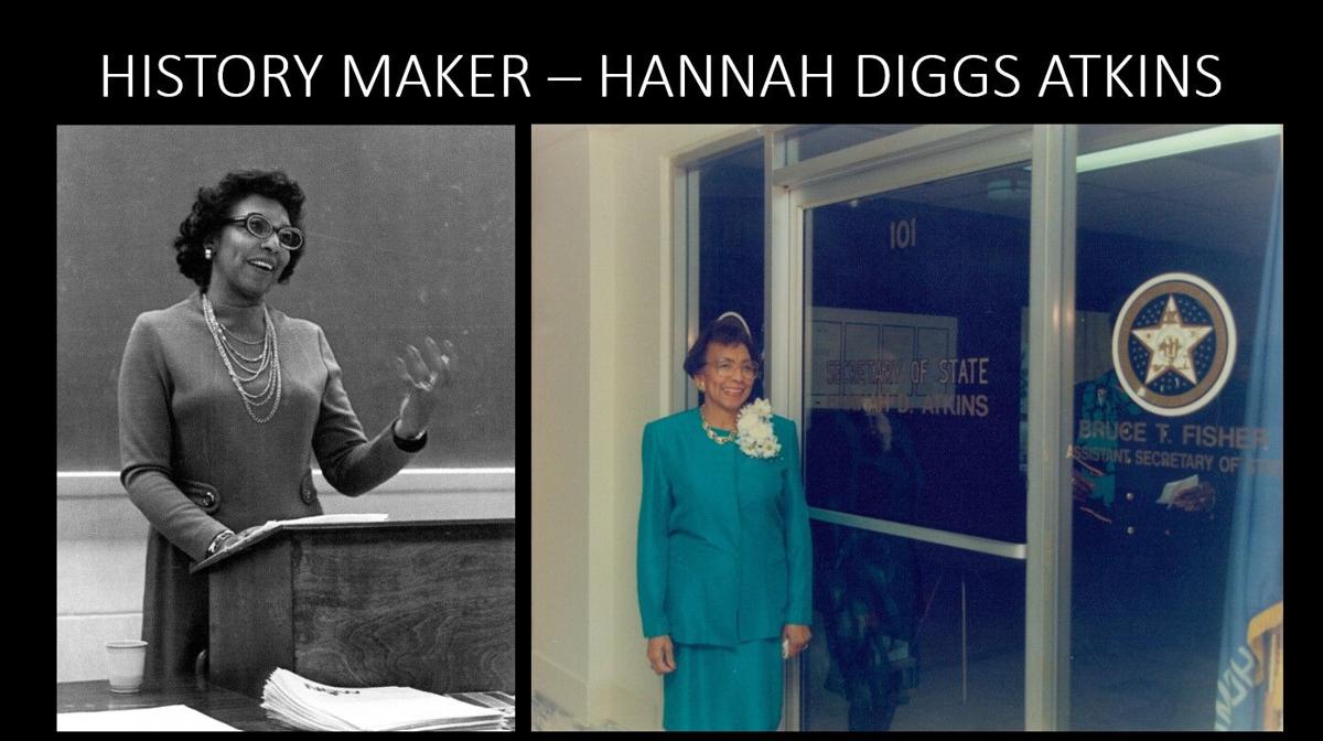 History Maker: Hannah Diggs Atkins, first African American woman elected to  the Oklahoma state legislature