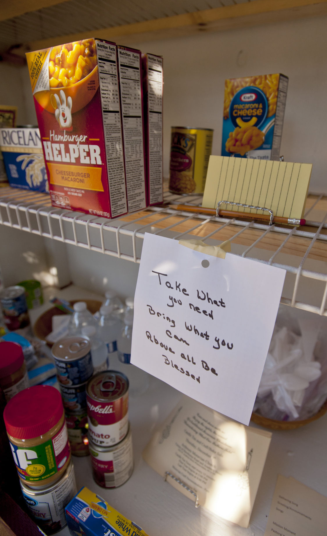 Winston Salem Church S Blessing Box Provides Free Food For Those