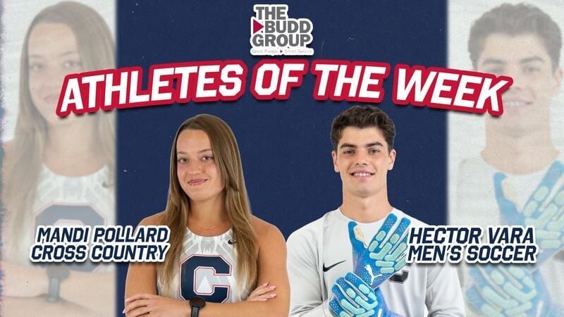 Pollard and Vara Earn Catawba Athletics Budd Group Athletes of the Week