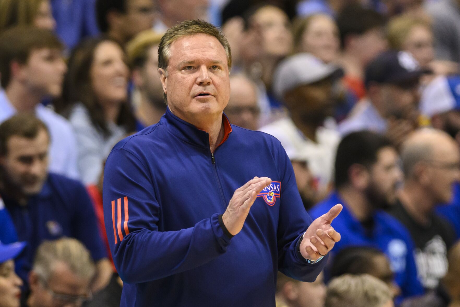 Kansas Coach Bill Self 'day To Day' At March Madness