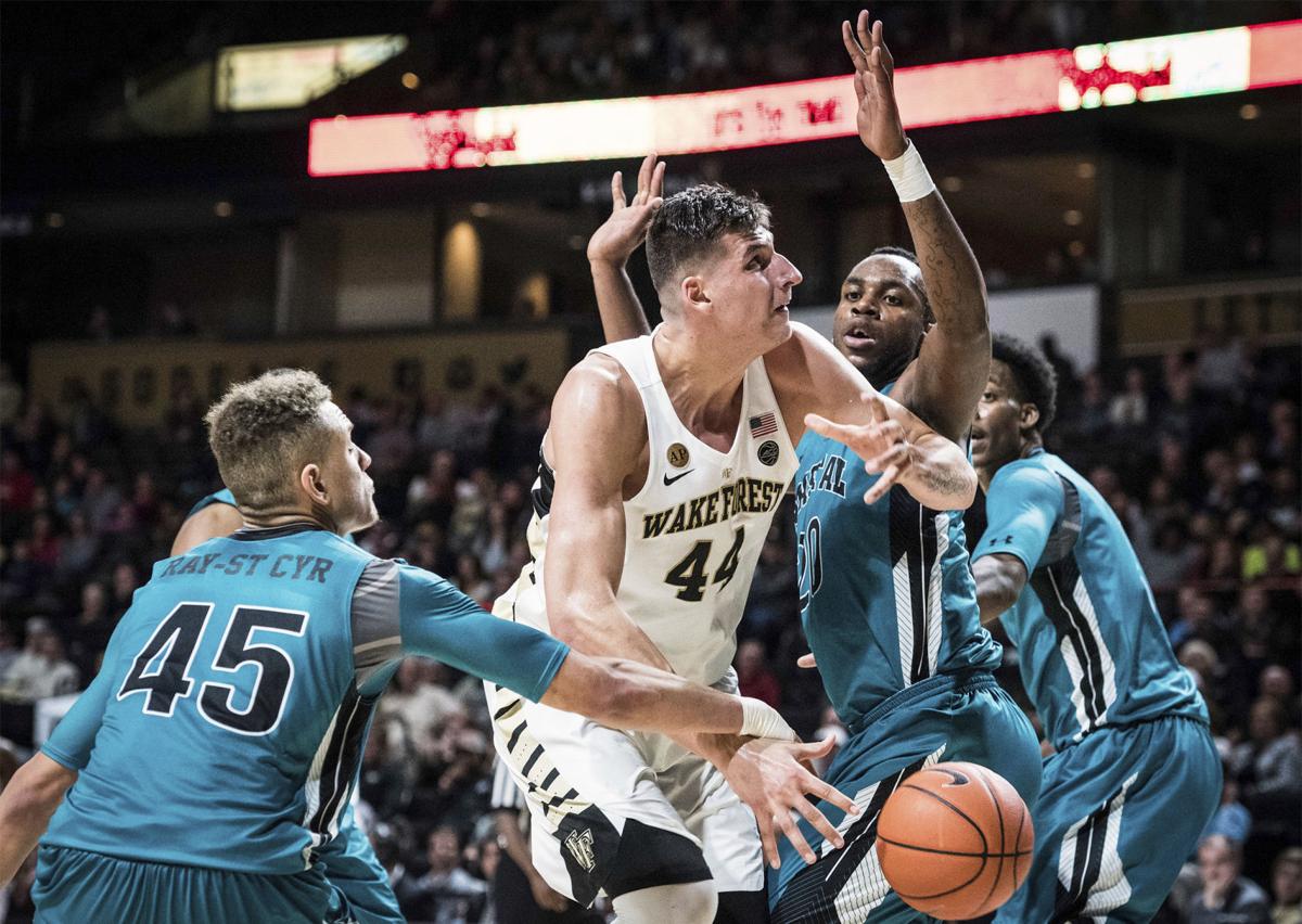 Wake Forest Manages To Fight Off Coastal Carolina Wfu Journalnow Com