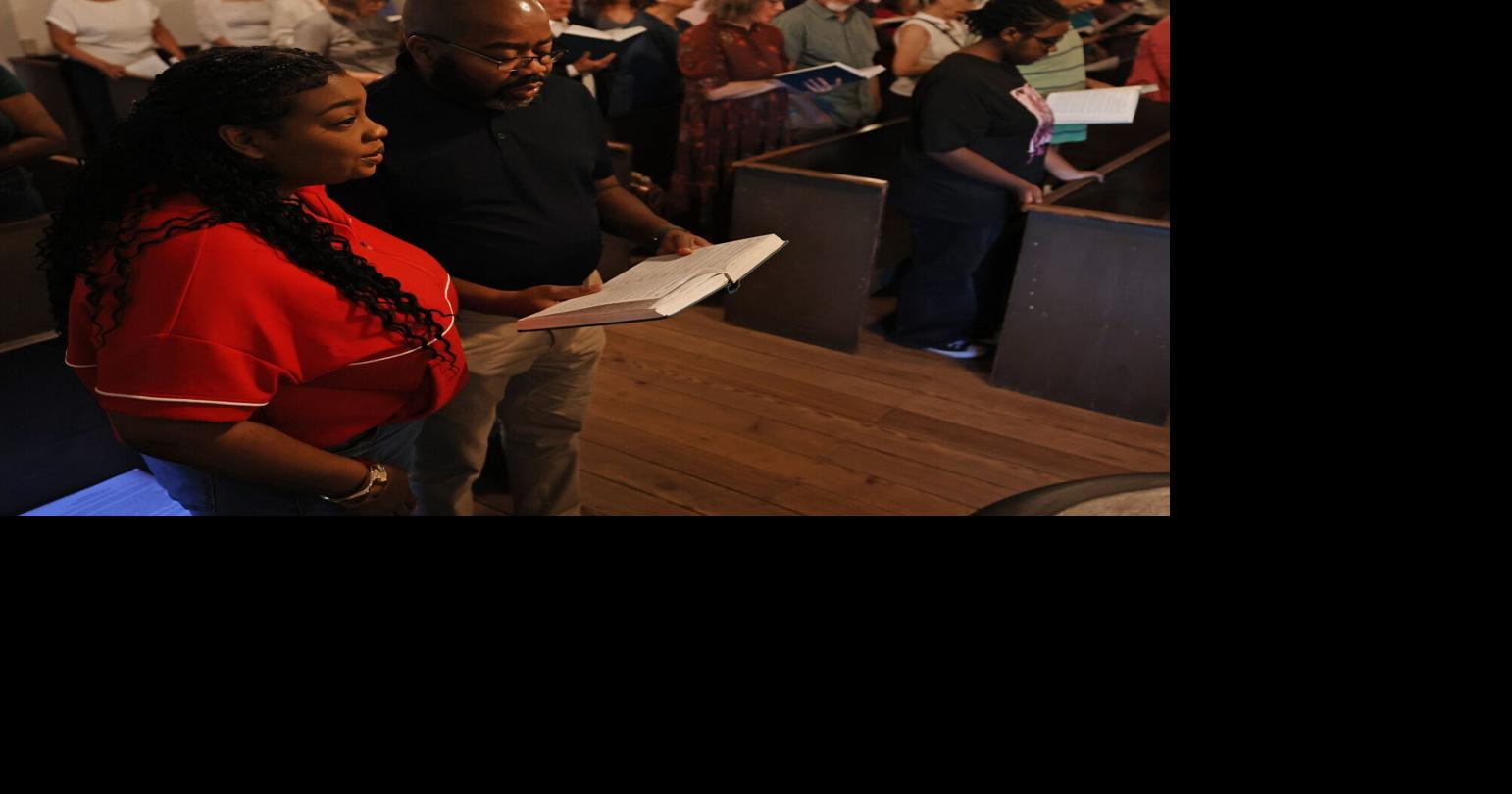 See photos of St. Philips Moravian's reenactment of the Emancipation Proclamation reading