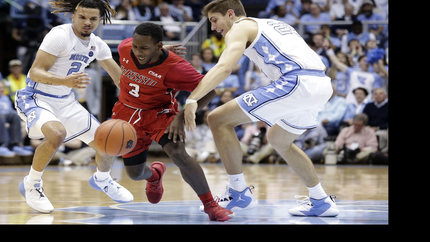 North Carolina S Size Talent Too Much For Wssu In Exhibition