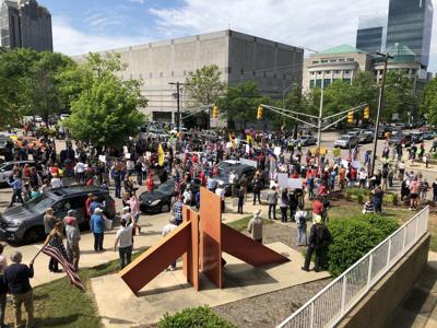 Protesters Take To Raleigh Streets Demand Restrictions Be Eased In Nc State And Regional News Journalnow Com
