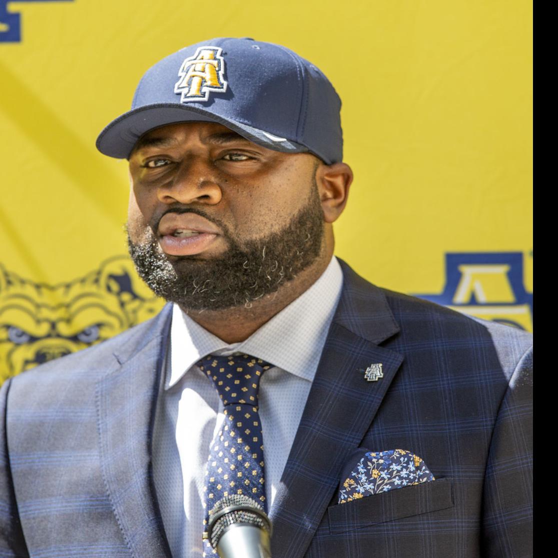 A T Introduces Will Jones As Basketball Coach As The University