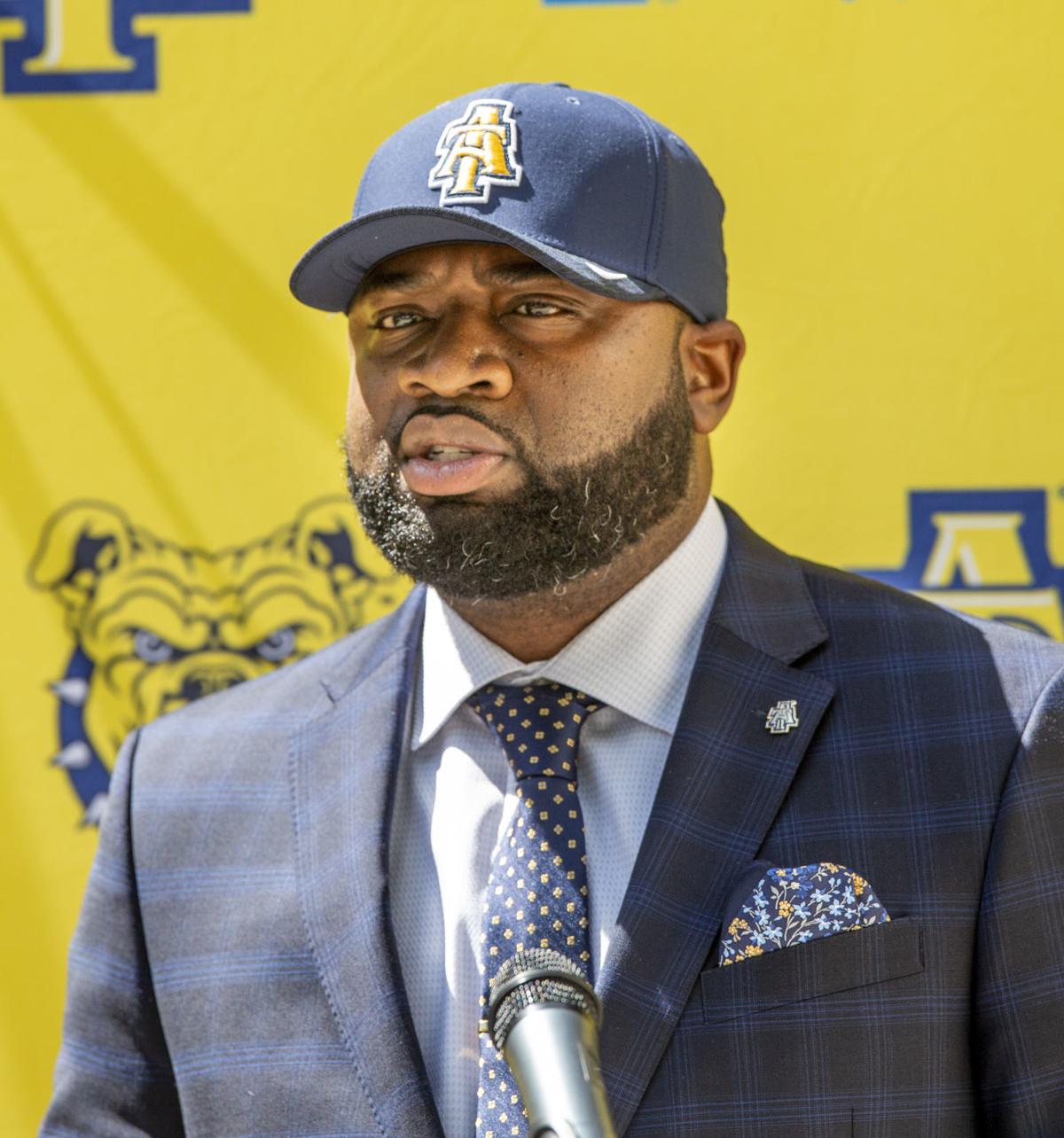 A T Introduces Will Jones As Basketball Coach As The University