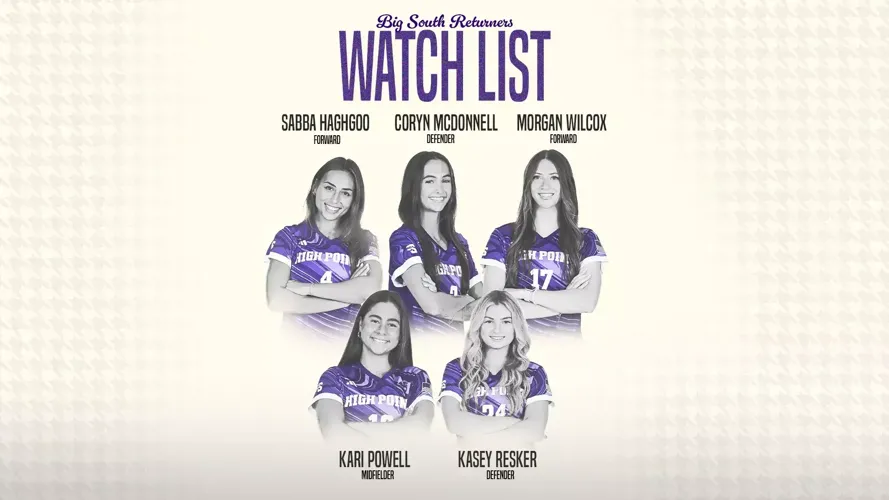 2026 Big South Women's Soccer Preseason Players to Watch List