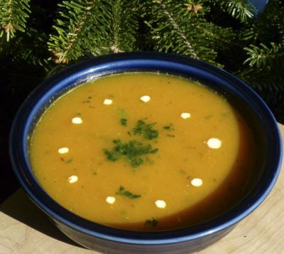 Savoring Squash Soup puree