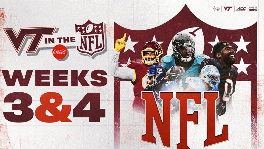 NFL Hokies: Weeks Three and Four
