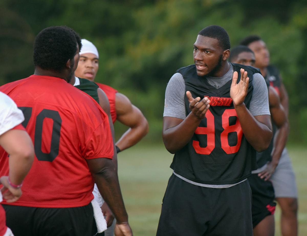 WSSU football first practice