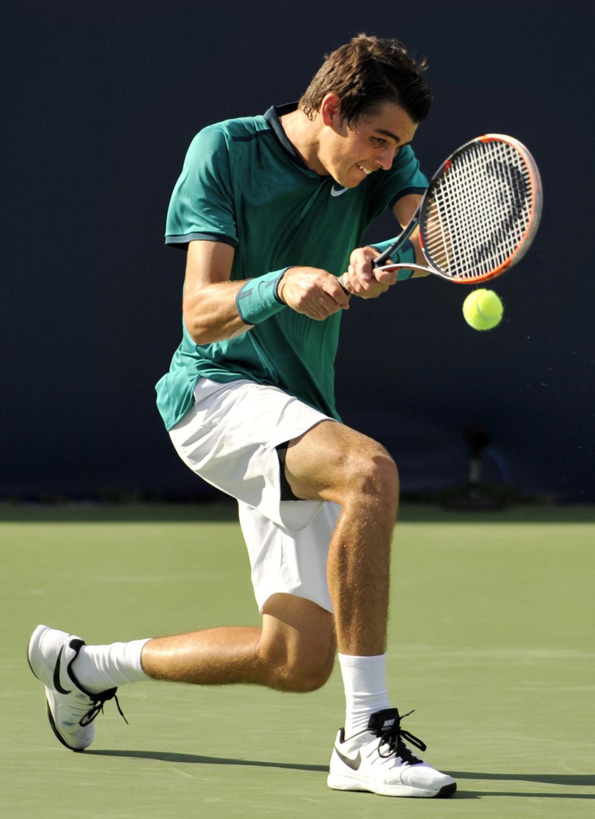 Fritz wins duel of hard-hitting youngsters | Winston-Salem Open | journalnow.com