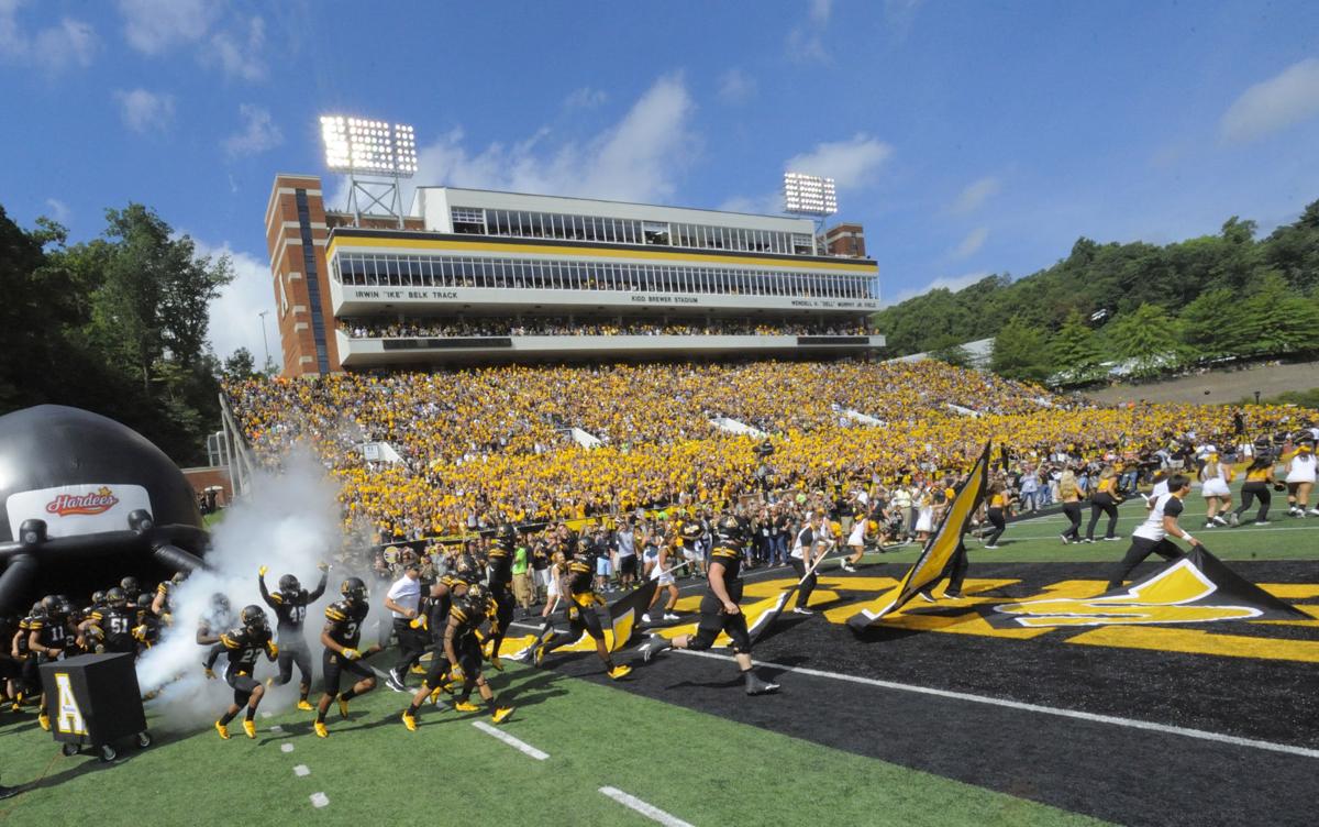 App State football game to go on as scheduled Appalachian State