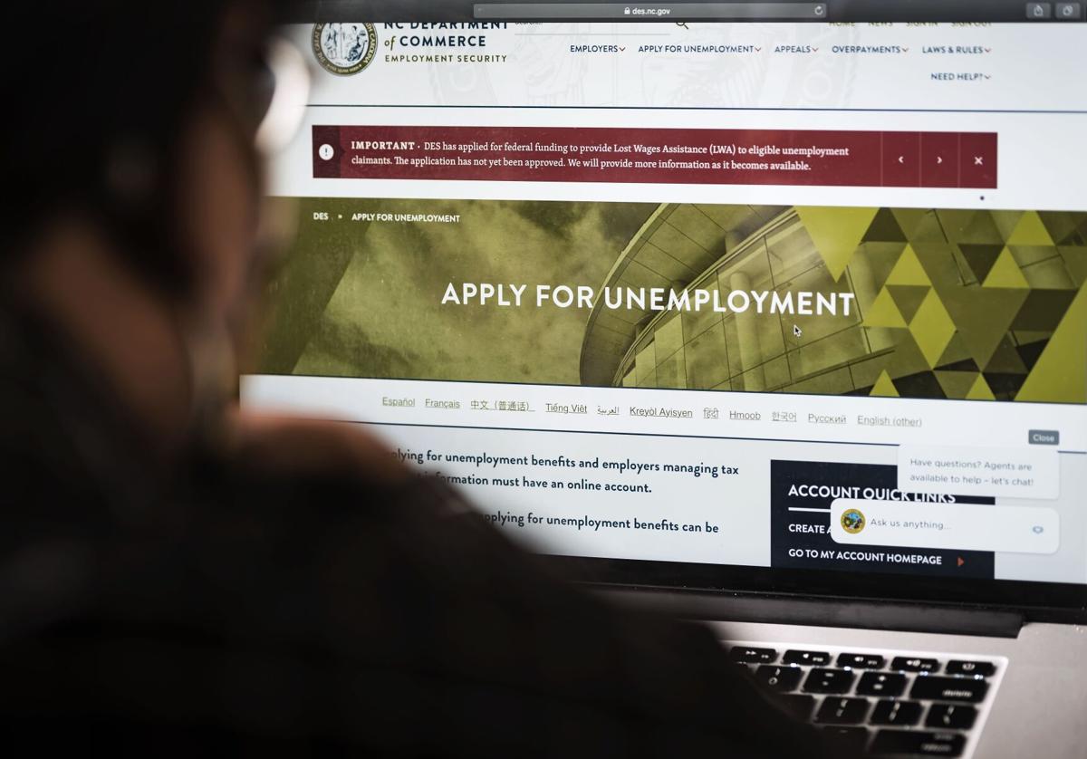 NC initial unemployment claims continue to trickle down | Local |  journalnow.com