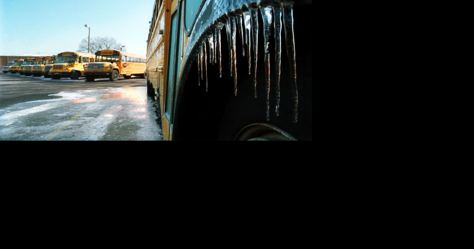 Forsyth schools closing campuses at 6 p.m. as rain, freezing weather
