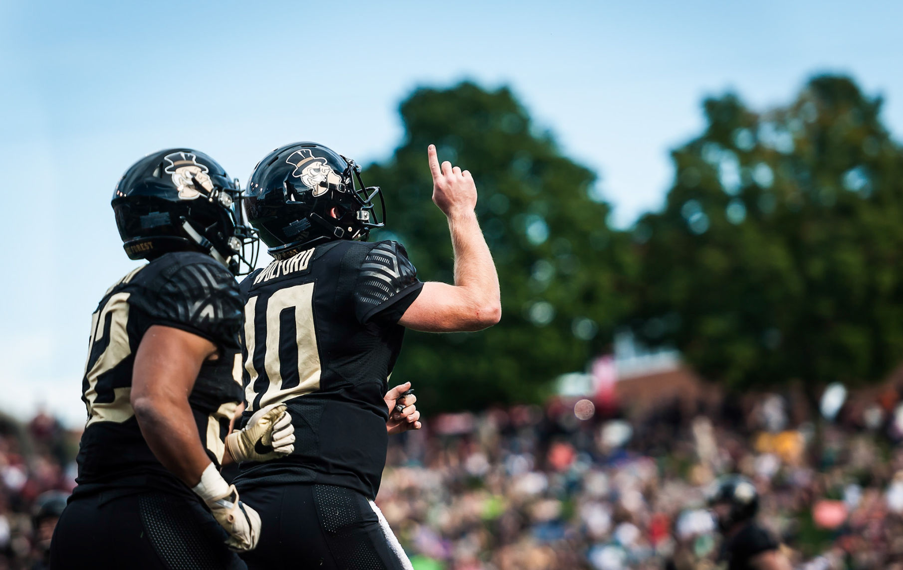 Ultimate competitor After three tough years Wake Forest QB John