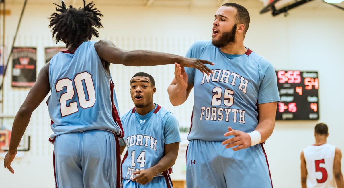 North Forsyth Boys Basketball 65 59 Over Walkertown Galleries