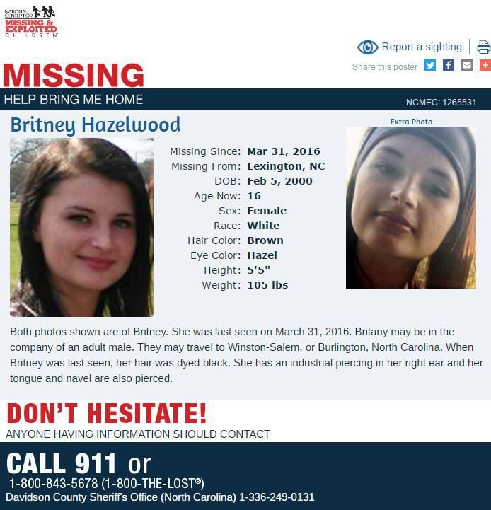 North Carolina's missing children Galleries