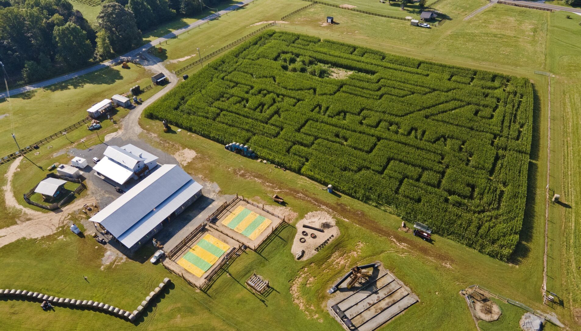 Alpha Omega corn maze