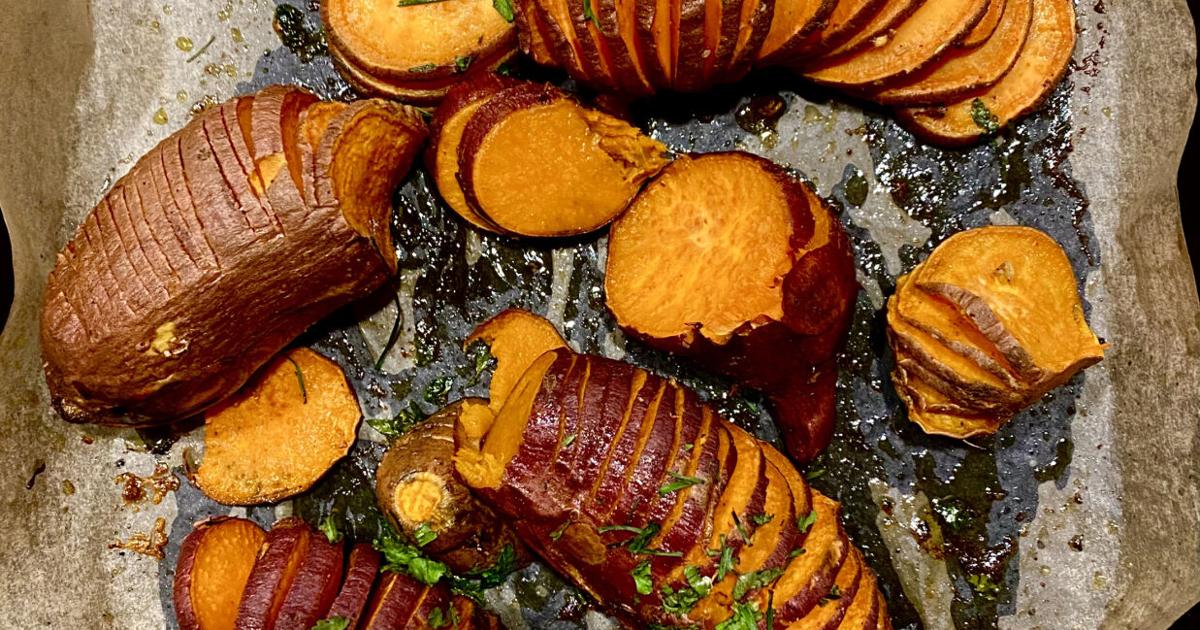 Hasselback potatoes deliver on eye appeal - and taste, too
