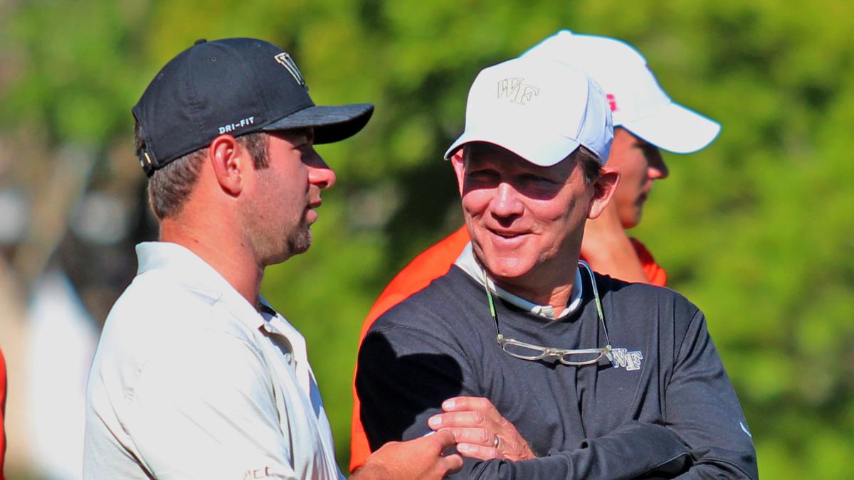 Wake Forest's Jerry Haas a finalist for national coach of the year in men's  golf