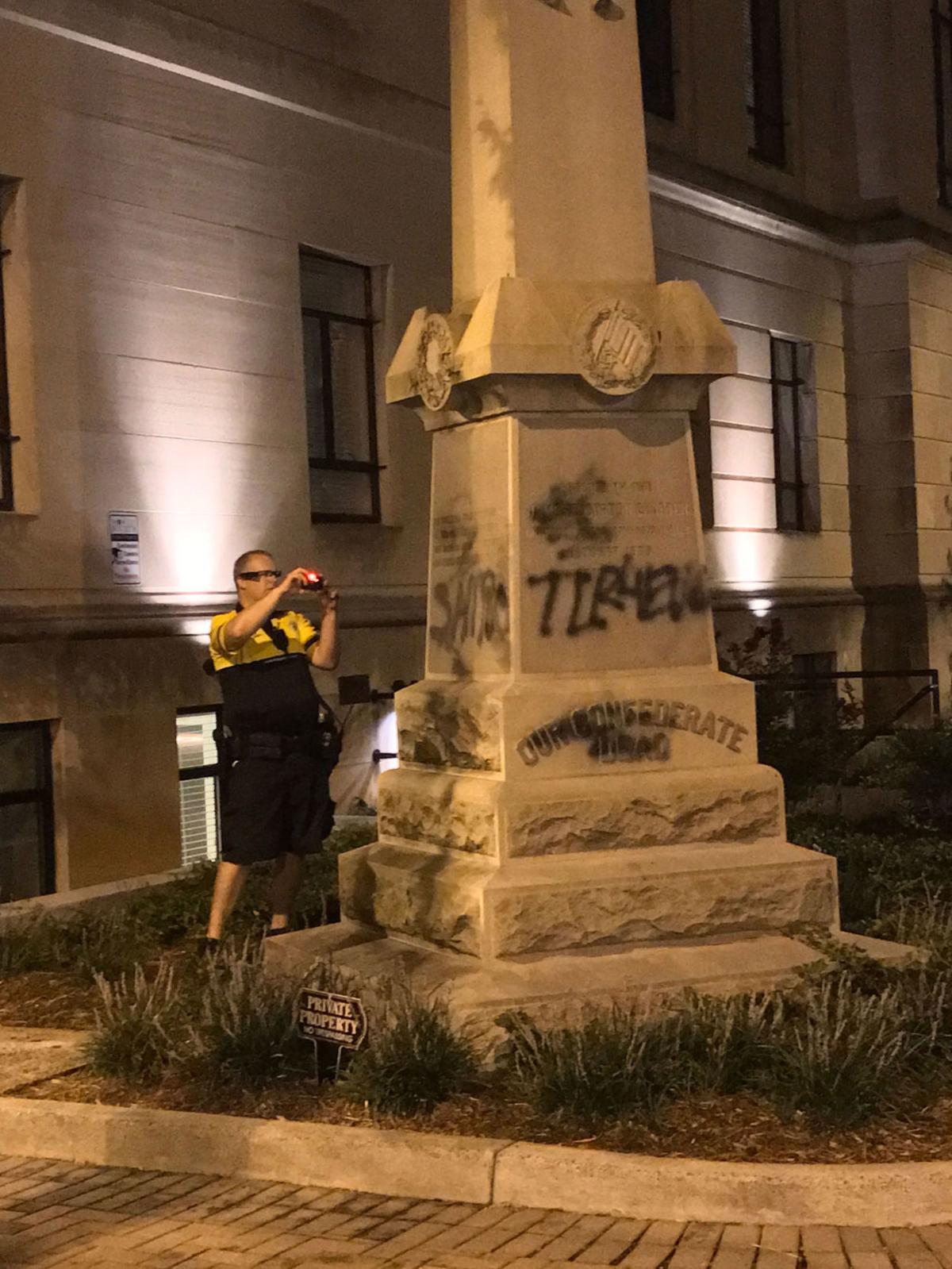 Vandalized monument (copy)