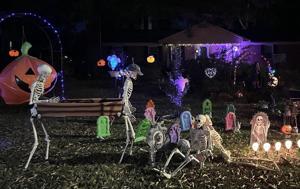 Winston-Salem Residents Showcase Elaborate Halloween Decorations