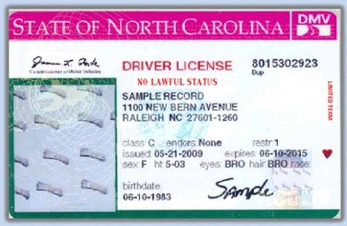 New N C Driver S Licenses Will Flag Non U S Citizens Journalnow Com
