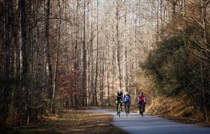 Cyclists in Winston version of the Streak know there are no days off for cold weather