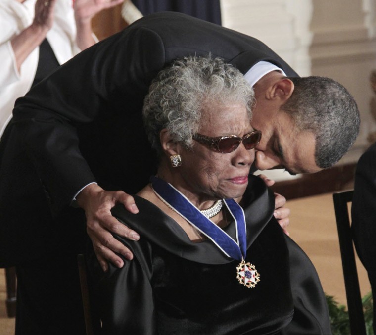 Angelou among Presidential Medal of Freedom recipients