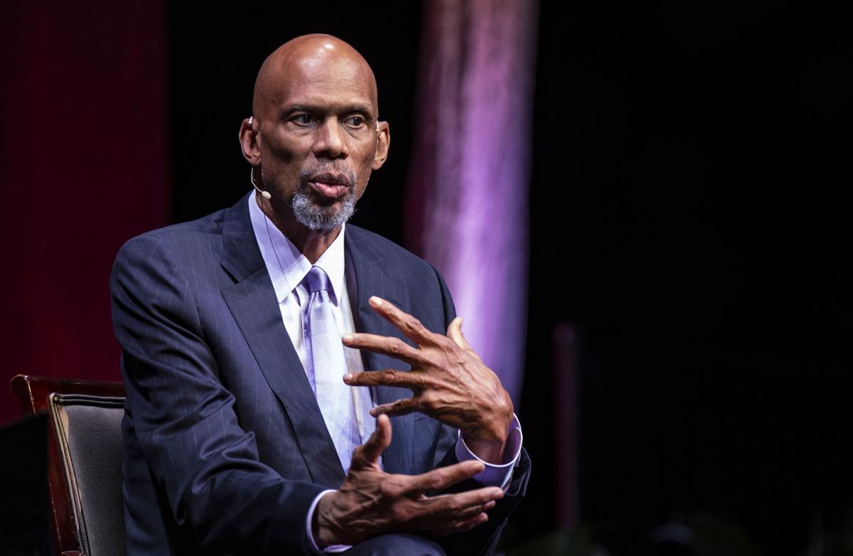 Kareem Abdul Jabbar Talks About Sports And Society To Bryan